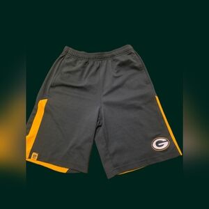 NFL Green Bay Packers Shorts Youth Size 14/16 Large